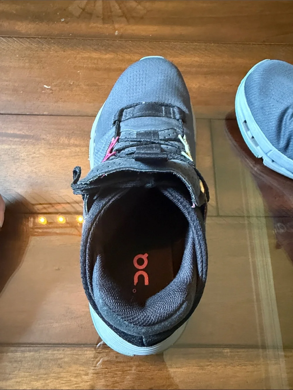 On Cloud Women's Athletic Shoes in Charcoal Gray